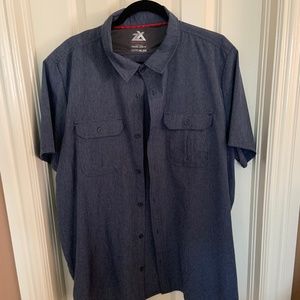 Mens XXL Blue Shirt